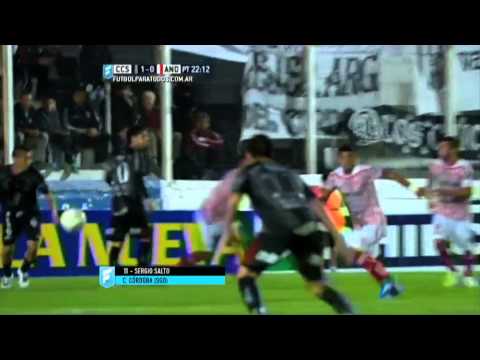Gol de Salto. Central Córdoba 1 - Los Andes 0. Fecha 17. Primera B Nacional 2015. FPT.