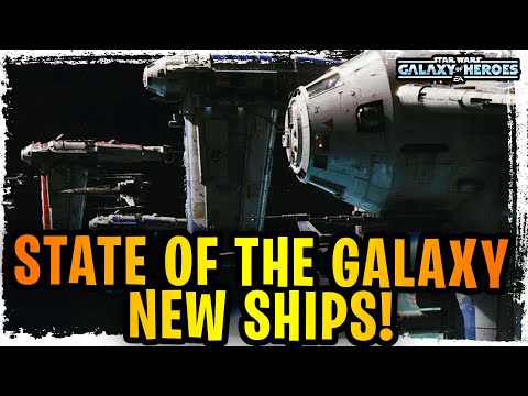 NEW RESISTANCE AND FIRST ORDER SHIPS! Razor Crest Farmable Soon! State of the Galaxy SWGoH Feb 2022