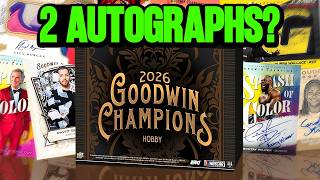 Watch Before You Buy 2026 Upper Deck Goodwin Champions | Huge Chase Cards, Autos