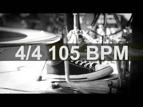 🔴 105 BPM Kick Drum Hi Hat Metronome