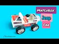 How To Make Matchbox Jeep Car Without Motor At Home Diy Diy Craft Art