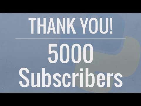 Channel Update 5000 Subscribers Future Tutorials and Giveaway
