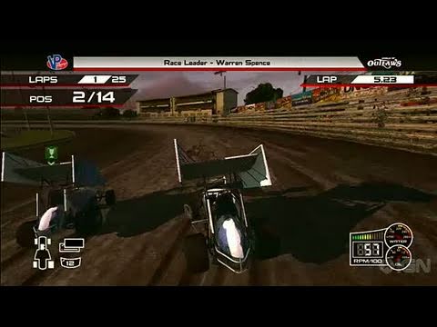 World of Outlaws: Sprint Cars Xbox 360 Gameplay - Race Day - YouTube