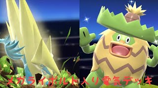 【ポケコマ】新駒ライボルト入り電気デッキ！
