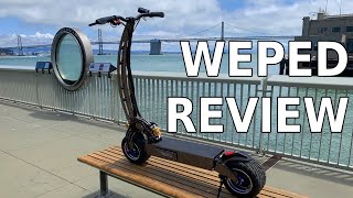 WEPED GT50E Electric Scooter Review | A high quality and compact electric vehicle