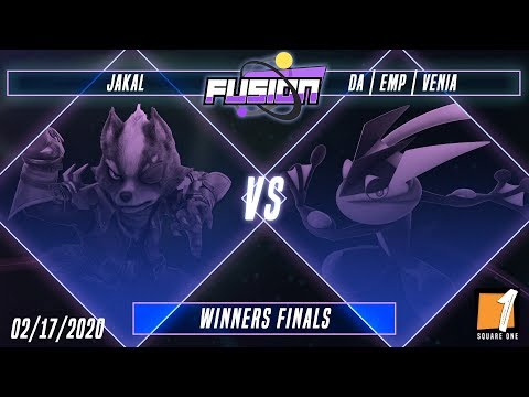 Fusion #11 - Jakal (Wolf) Vs. DA | EMP | Venia (Greninja) - Winners Finals - Smash Ultimate