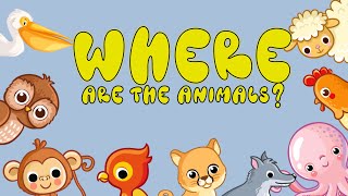 Where are the animals (position words) gameplay video by jkiminski@isd622.org, 2:59 duration
