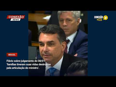 Vídeo: Flávio sobre julgamento do 08/01: ‘famílias tiveram suas vidas destruídas pela articulação de ministro’.