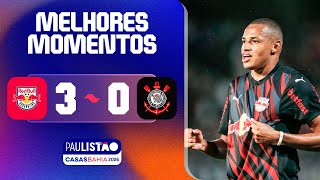 RED BULL BRAGANTINO 3 X 0 CORINTHIANS | MELHORES MOMENTOS | 2ª RODADA | PAULISTÃO CASAS BAHIA 2026