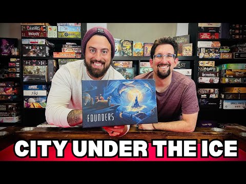 Founders Board Game Review - First Impression - Kickstarter - This Way!