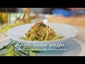 Angel Hair Pasta With Tuna And Pancetta Herb Crumb