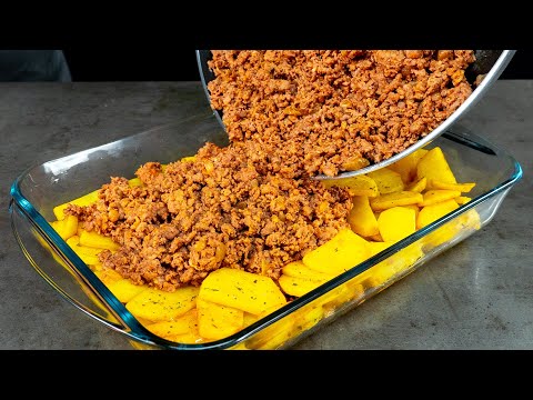 To co zrobiłam z mięsa mielonego i ziemniaków to czyste szaleństwo!