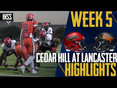 Epic Showdown: Cedar Hill vs Lancaster - High School Football Playoffs Battle!