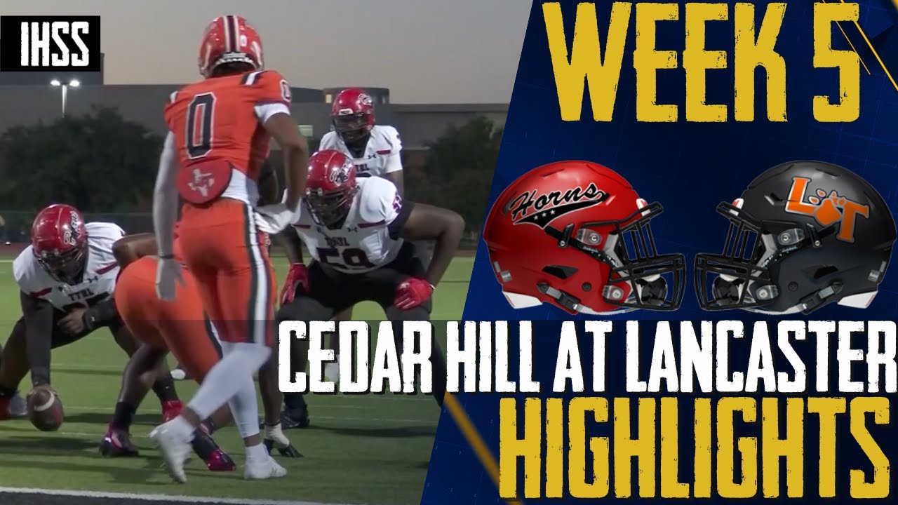 Epic Showdown: Cedar Hill vs Lancaster - High School Football Playoffs Battle!