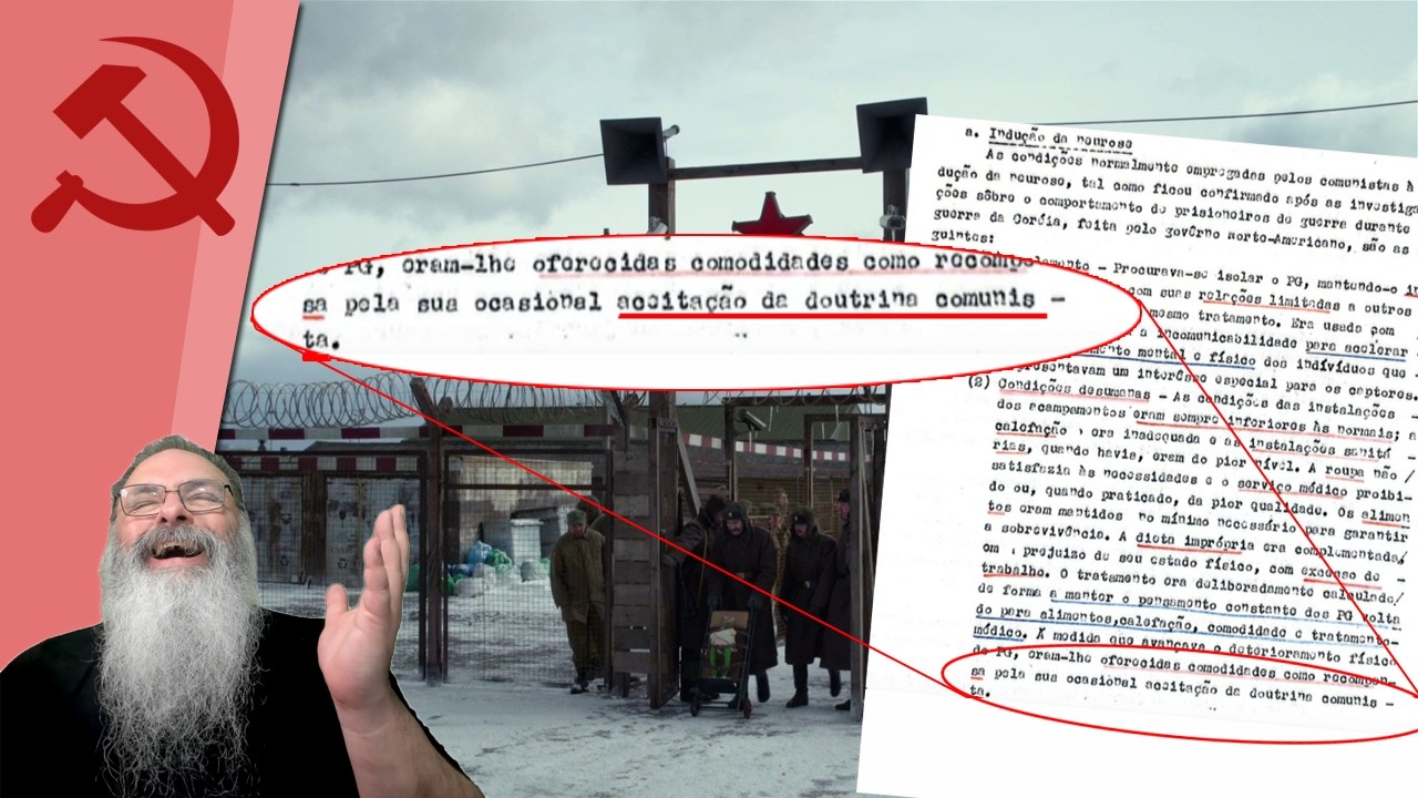 MANUAL de LAVAGEM CEREBRAL do EXÉRCITO era AVISO CONTRA COMUNISTAS