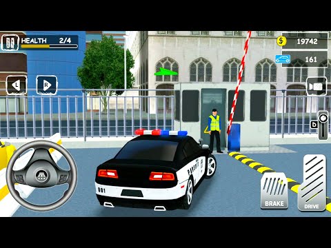 Parking Pro 3D #4: Police Cars and SUVs Driving On A Huge Parking -  Android Gameplay