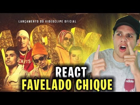 REACT  WC no Beat, MC Marks, Cacife Clan, MCs Jhowzinho e Kadinho - Favelado Chique