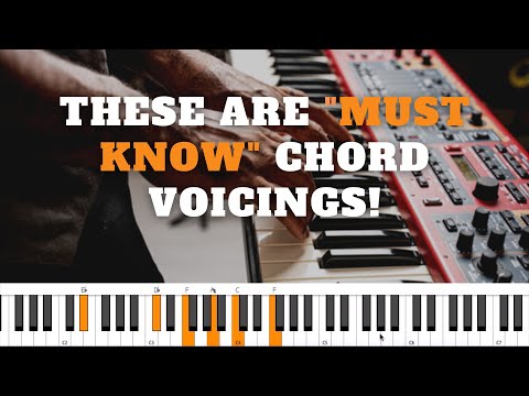 Left Hand Chord Voicings for Gospel & Jazz | Piano Tutorial