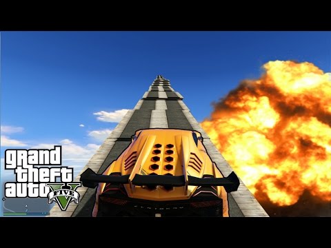 GTA V CARRERA LOCA! MEGA RAMPA INFINITA, SALTO MORTAL!! TERCERA Y PRIMERA PERSONA xFaRgAnx