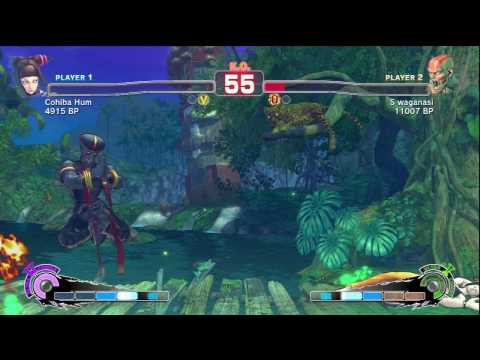 SSF4 - Cohiba Hum (Juri) VS. S waganasi (Dhalsim)