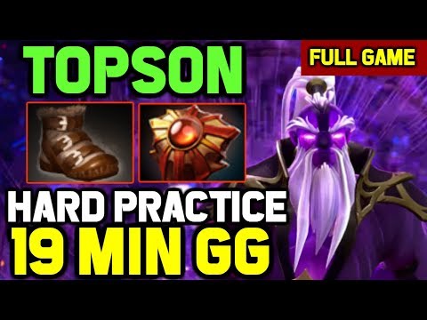 TOPSON Mastering the Void Spirit COMBO with his NEW FAVOURITE BUILD