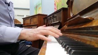 Video thumbnail for Recently sold: Richard Lipp walnut upright piano 1906(?) by Roberts Pianos