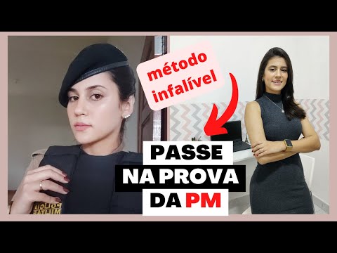 COMO ESTUDAR PARA A PROVA DA PM? 5 dicas de ouro!
