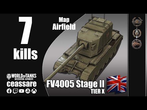 FV4005 Stage II / WoT Console / PS5 / Xbox Series X / 1080p60 HDR