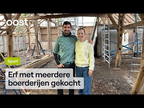 Triathlete Rachel swaps top-level sport for a mega-renovation on her farm | RTV Oost