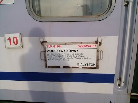 TLK Słowacki- odjazd/Departure