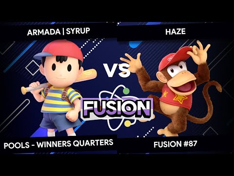 Fusion #87 - Syrup (Ness) vs Haze (Diddy Kong) - Pools - Winners Quarters