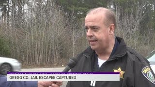 Inmate captured less than 24-hours after escape from Gregg County Jail