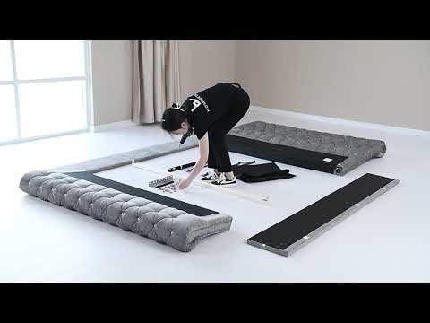 34342 - Gas Lift Ottoman Bed Frame Assembly Home Detail