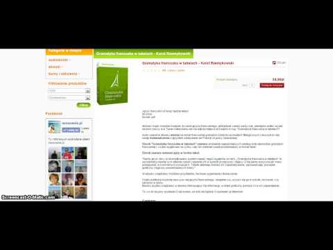 Gramatyka francuska w tabelach -  Karol Rzemykowski