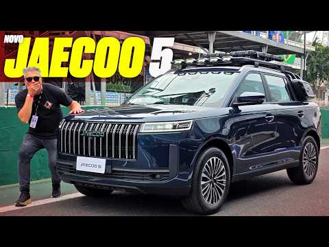 Novo Jaecoo 5 HEV - CHEGA POR R$ 149.990? PASSA DE 15 km/l? VEM PRA BRIGAR COM T-CROSS E CRETA?