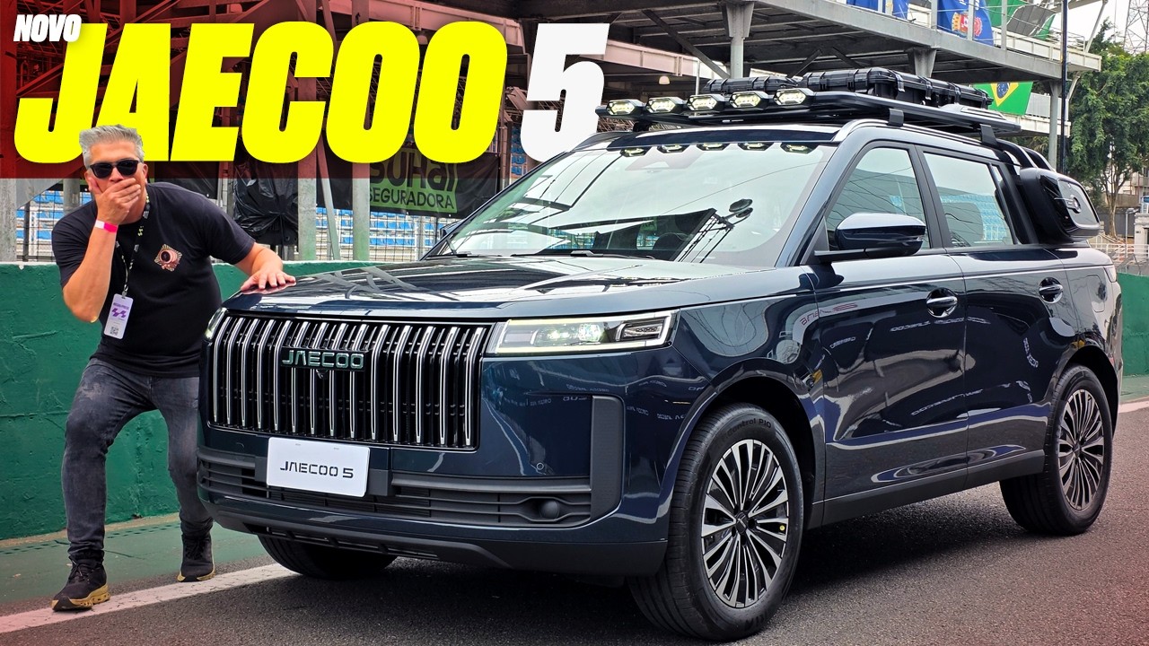Novo Jaecoo 5 HEV - CHEGA POR R$ 149.990? PASSA DE 15 km/l? VEM PRA BRIGAR COM T-CROSS E CRETA?
