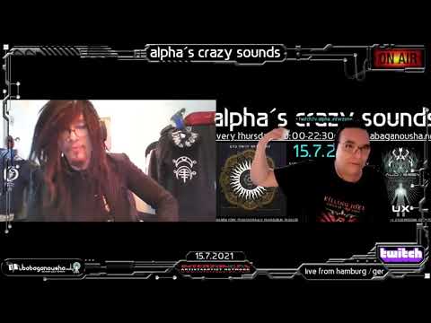 Kris Kylven s Interview segments from Alpha s Crazy Sound Radio Show -July-15-2021