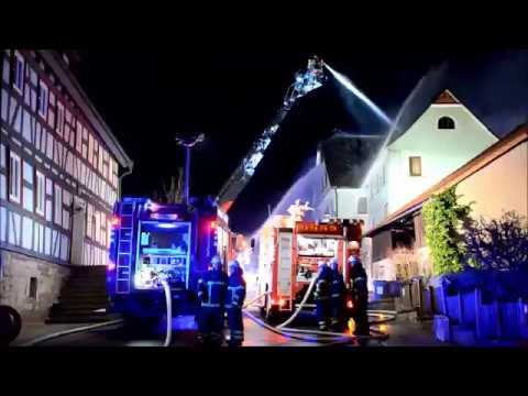 Brand zerstört Gasthaus in Götzingen - by Fränkische Nachrichten