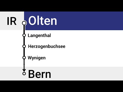BLS Ansagen » IR17 Olten — Bern (2023) | MIKA | SLBahnen