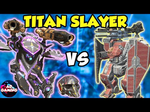 Effective Against Titans - Cyber AO JUN EMBER With DEATH MARK - War Robots Mk2 Gameplay [WR]