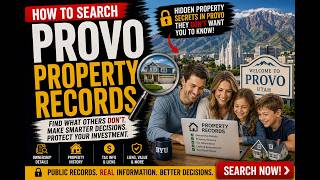 How to search Provo property records