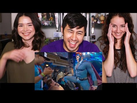 CONAN PATROLS COMIC CON IN SUPER HERO SUIT - Reaction!