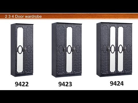 Small luxury bedroom wardrobe design catalogue / wooden ward...