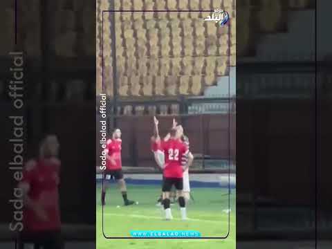 احتفال جنوني من عبد الحميد بسيوني ولاعبي طلائع الجيش بعد الهدف القاتل في الزمالك