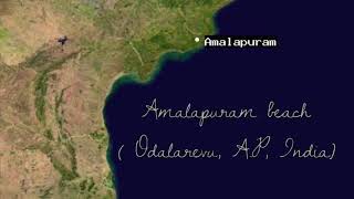 preview picture of video 'Odalarevu Beach | Amalapuram | Konaseema | East Godavari | Andhra Pradesh | Awesome Sea shore'