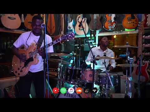 SAGE THE DRUMMER - Noel Seben by The Trios Of African band /Live Concert at Geco Cafe /Part 3