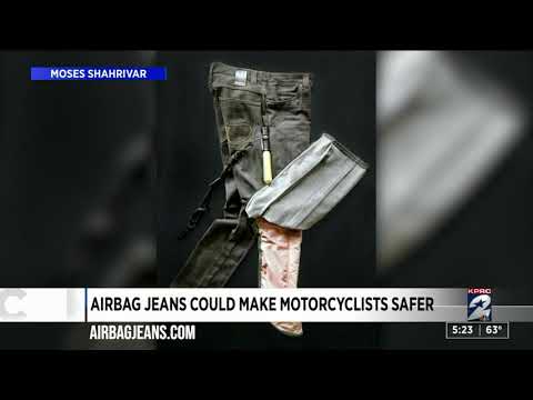 Airbagjeans KPRC2 motorcycle airbag pants pant mocycle airbaginside moses shahrivar