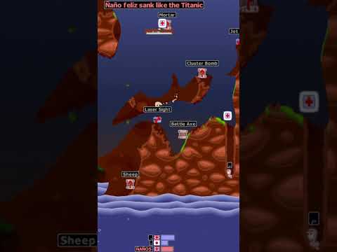 FUNNIEST  Dumb Ways to Die #7 in Worms 2 Armageddon Gameplay!