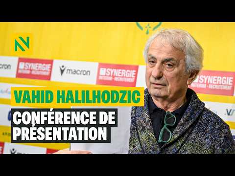 🎥🎙️ Présentation officielle de Vahid Halilhodžić