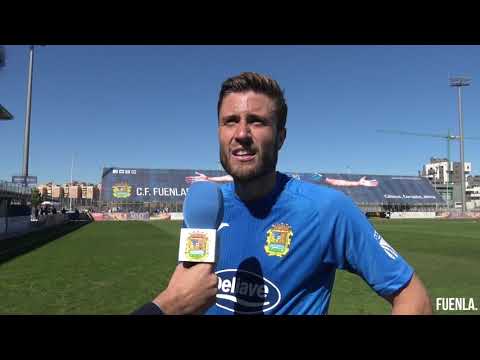 J.7 Mikel Iribas tras el CF Fuenlabrada - Pontevedra CF